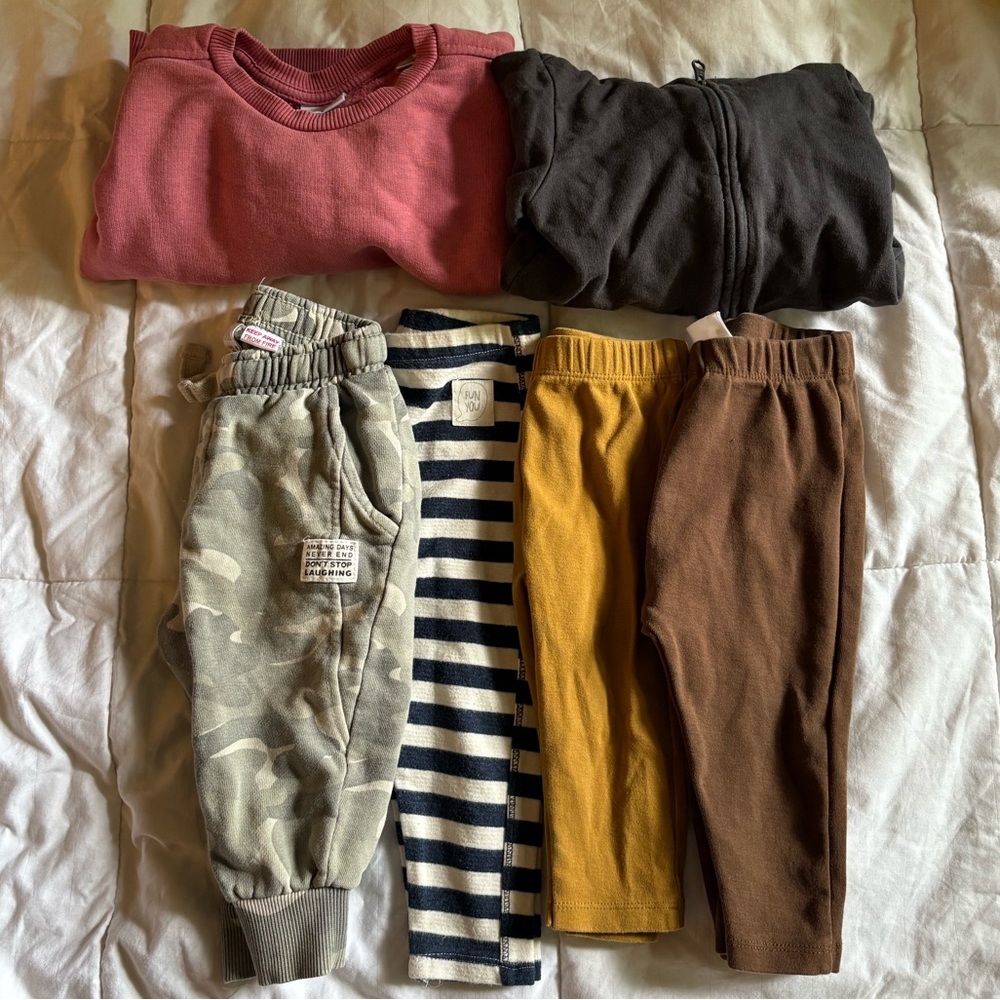 ZARA baby boy bundle 9-12 months 6 pieces